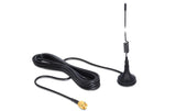 LTE/HSPA/GSM Antenne, SMA-Stecker, schwarz