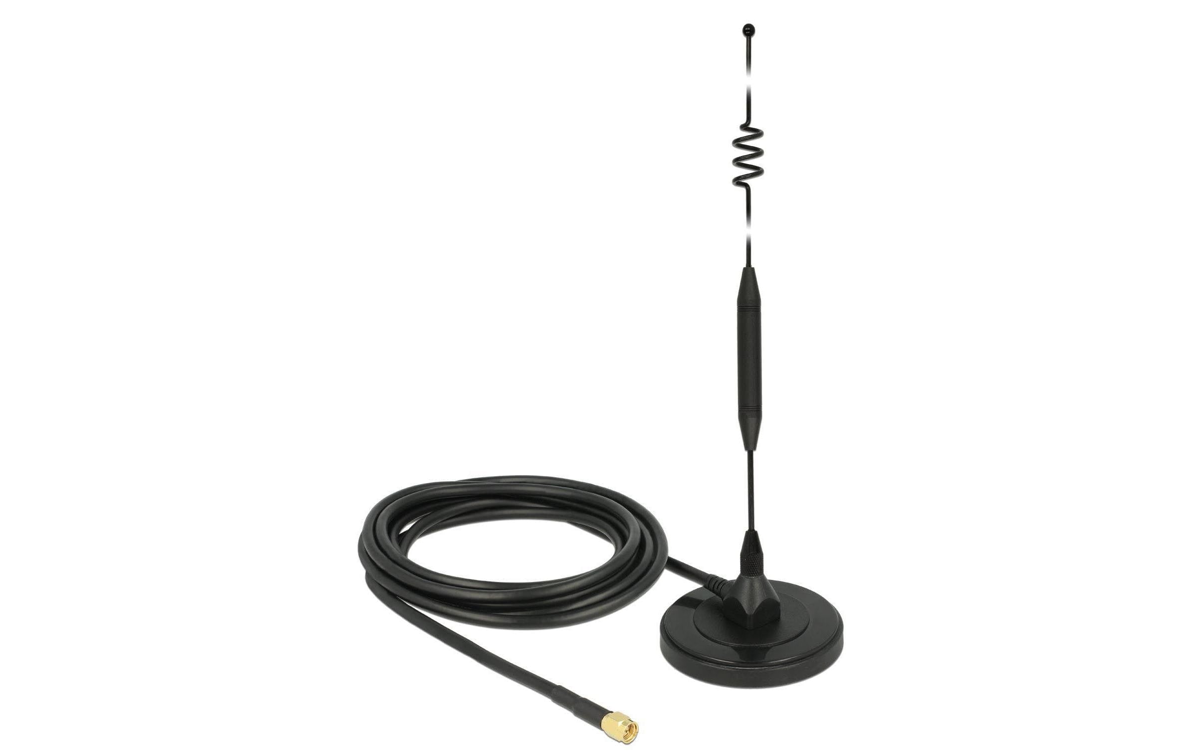 Delock LTE & LoRa Antenne, 6dBi, Magnetfuss