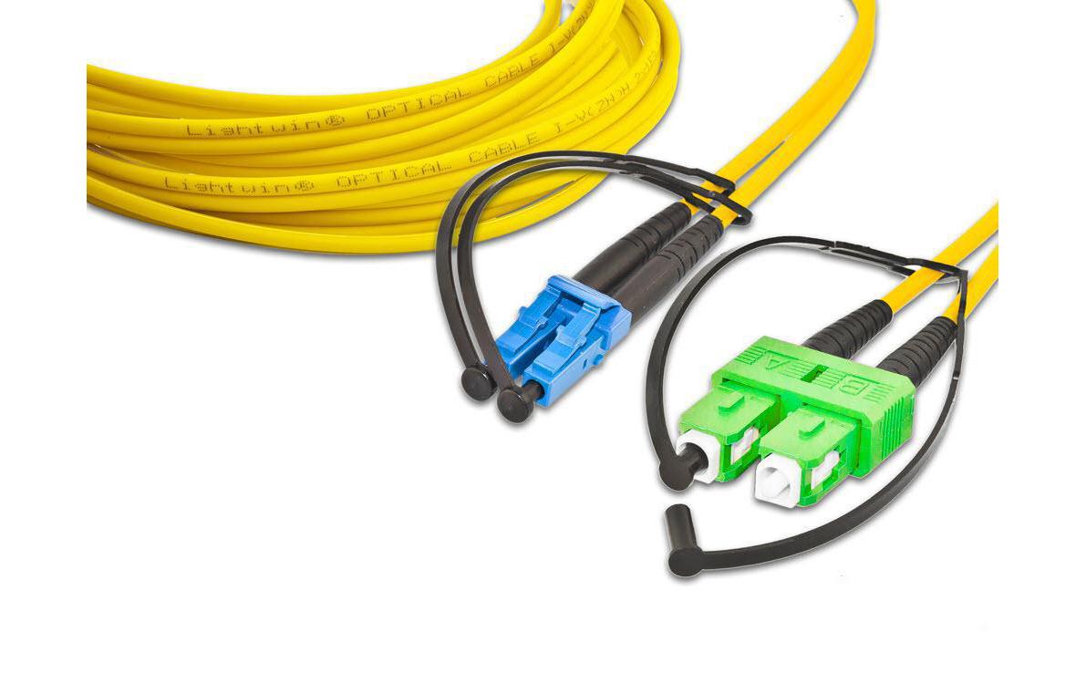 Lightwin LWL HQ Duplex Patchkabel, 5m