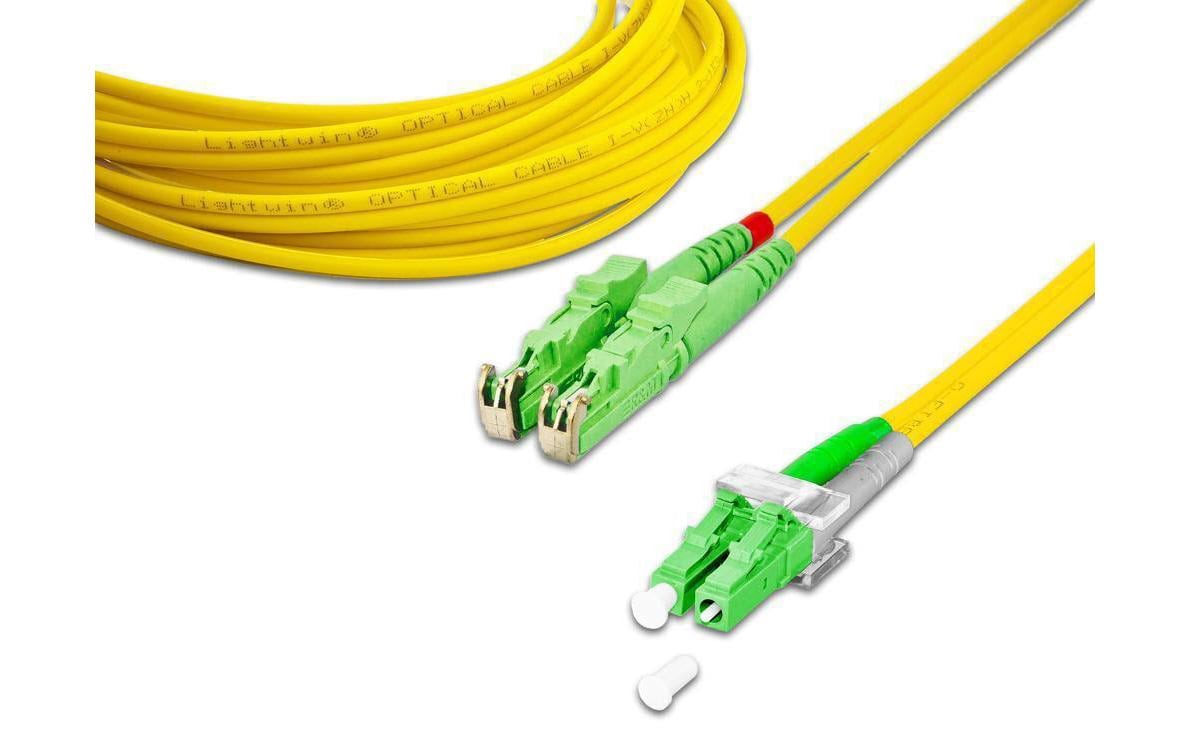 Lightwin, LWL-Patchkabel SM E2000/APC – LC/