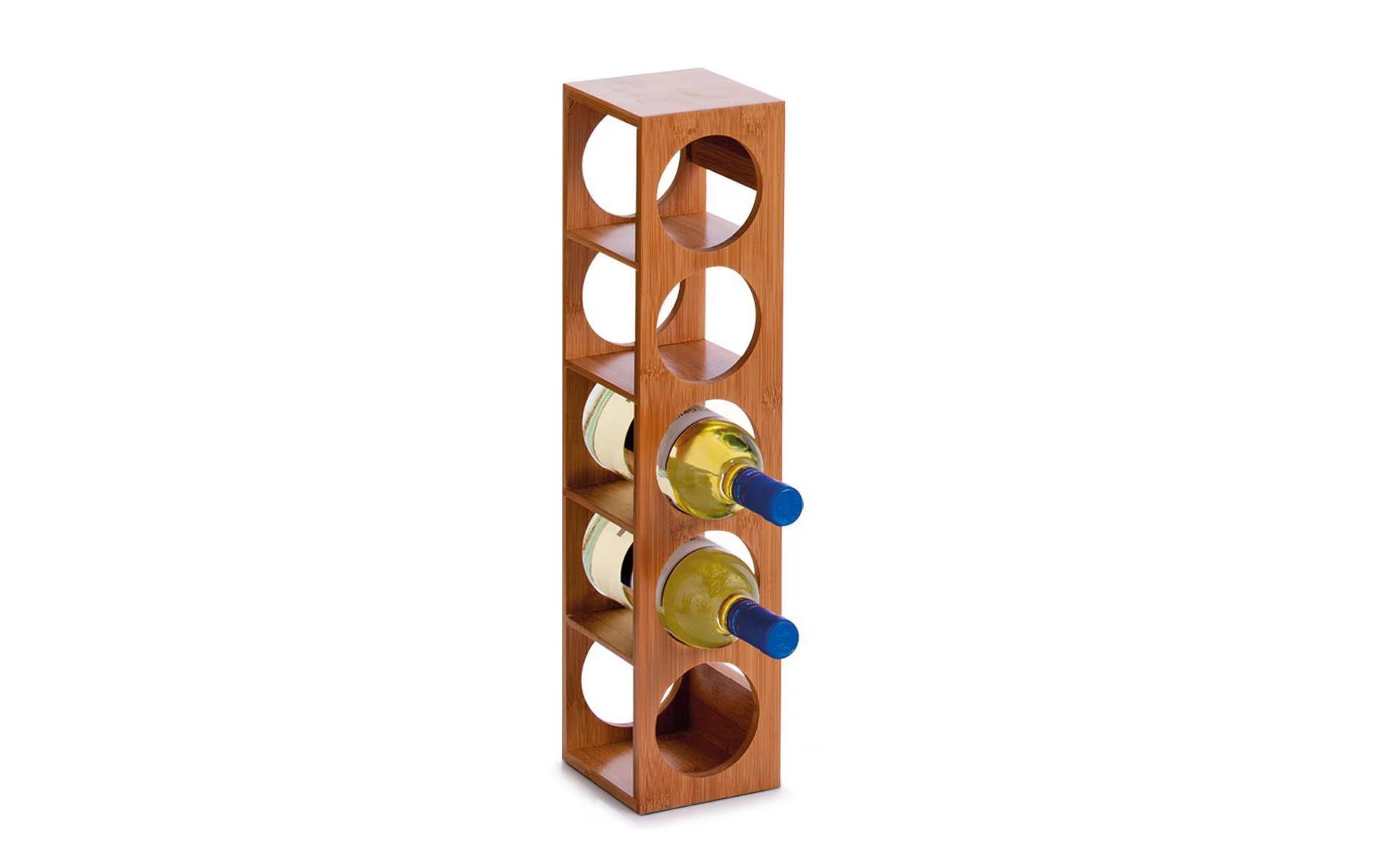Zeller Present Weinregal stapelbar Bamboo