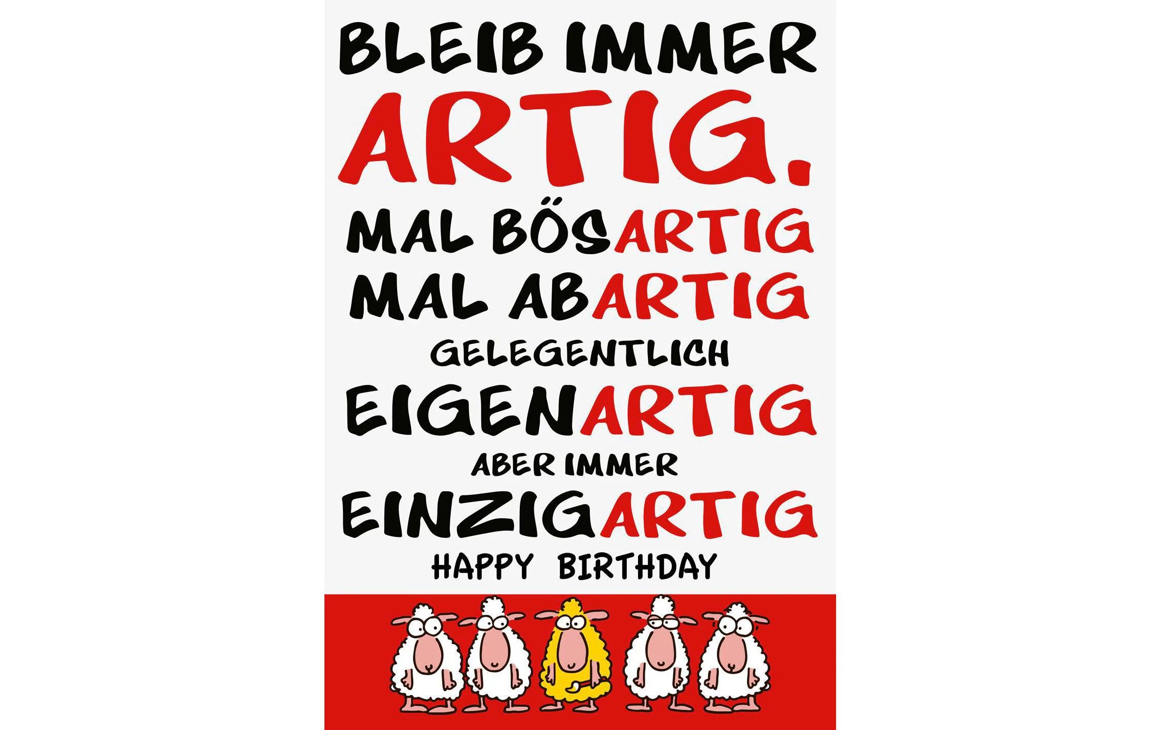 ABC Karte Giganto Geburtstag