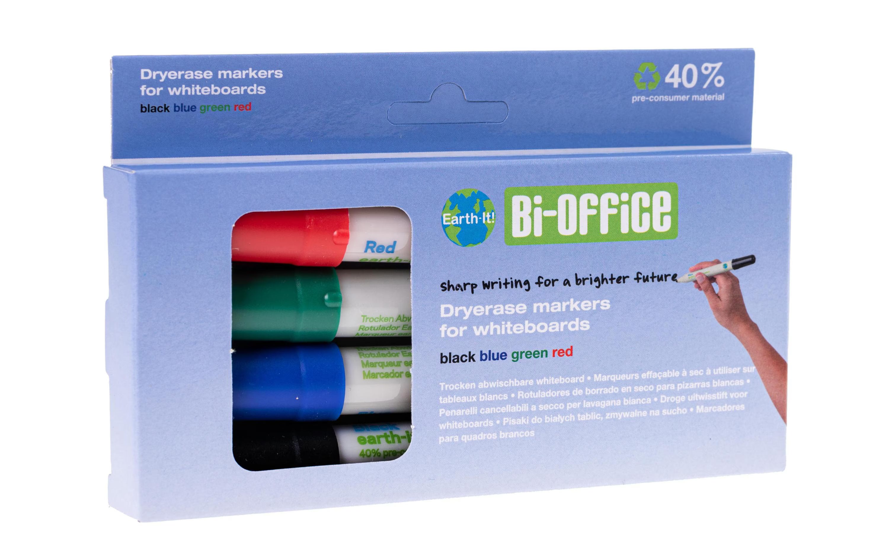Bi-Office Whiteboard-Marker Earth-it 4er