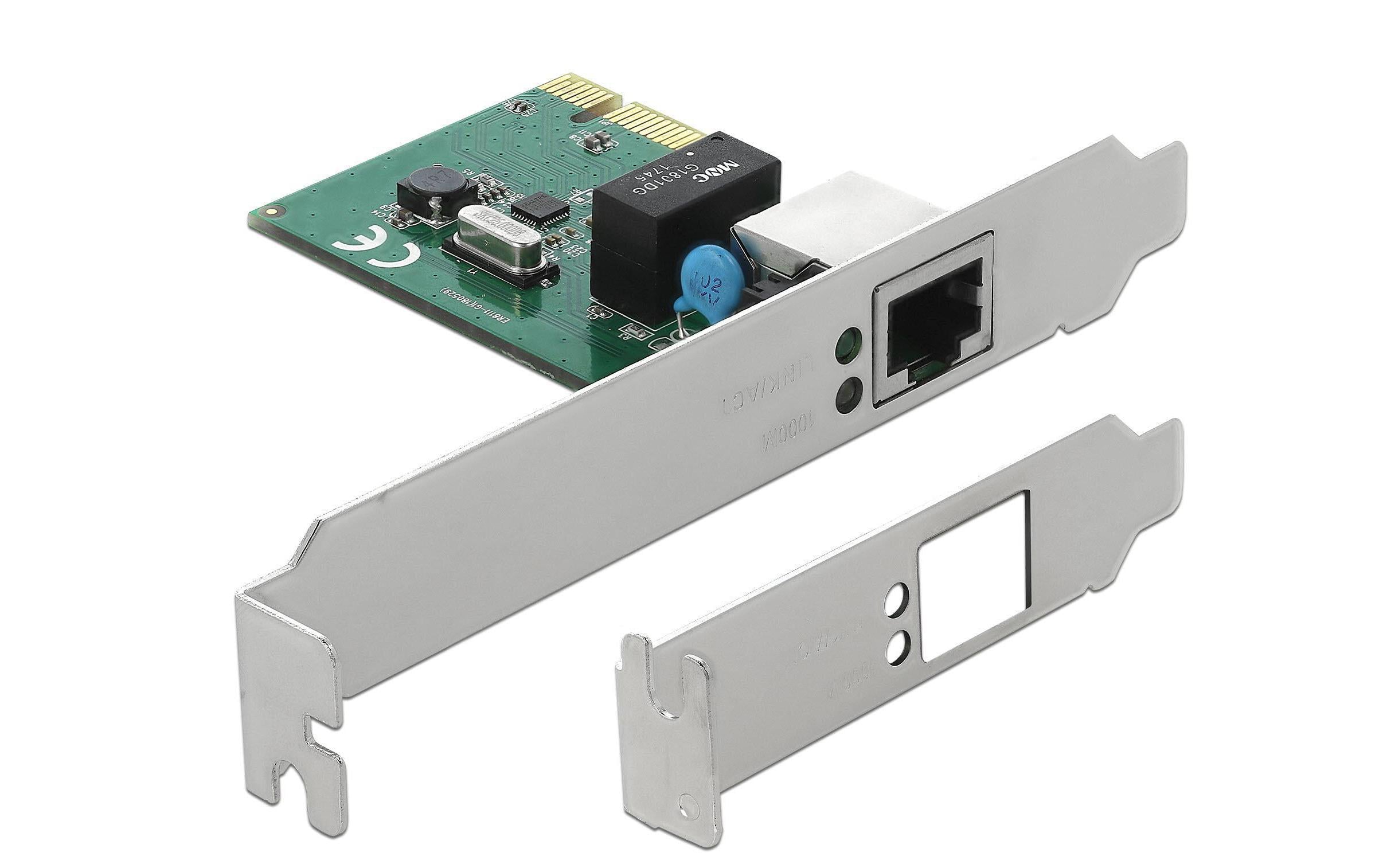 Delock PCI-Express Netzwerkkarte, 1Gbps
