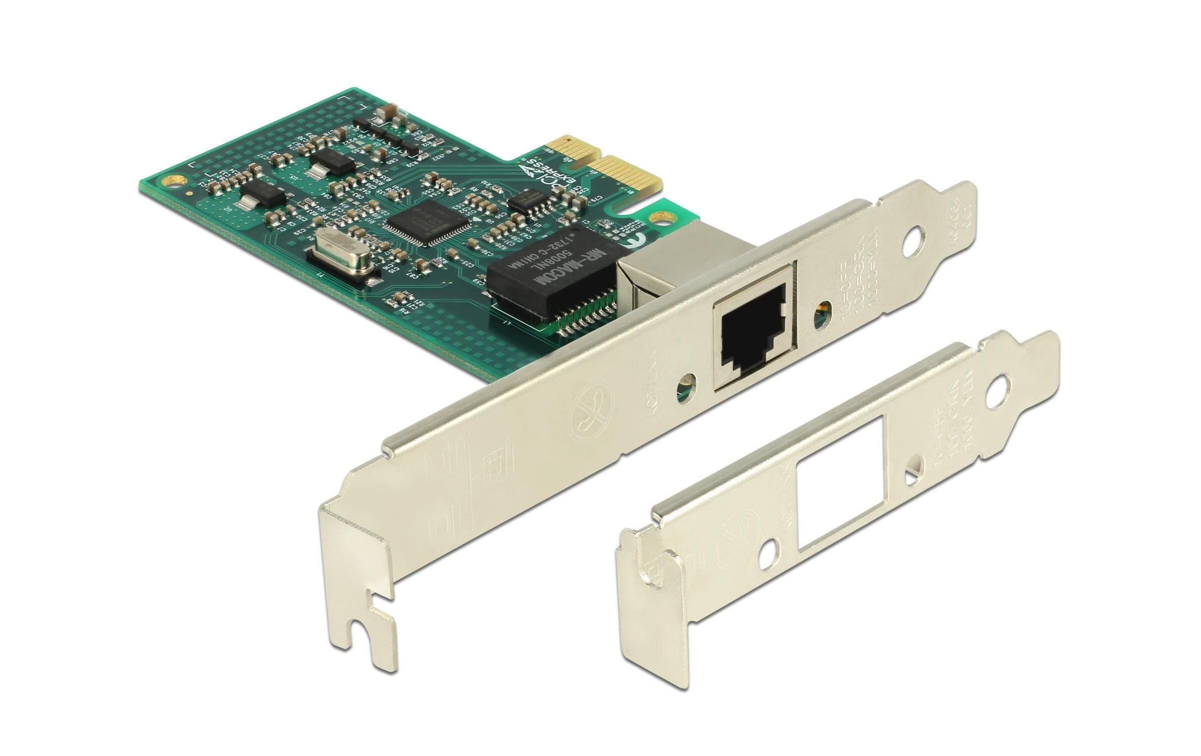 Delock PCI-Express Netzwerkkarte, 1Gbps