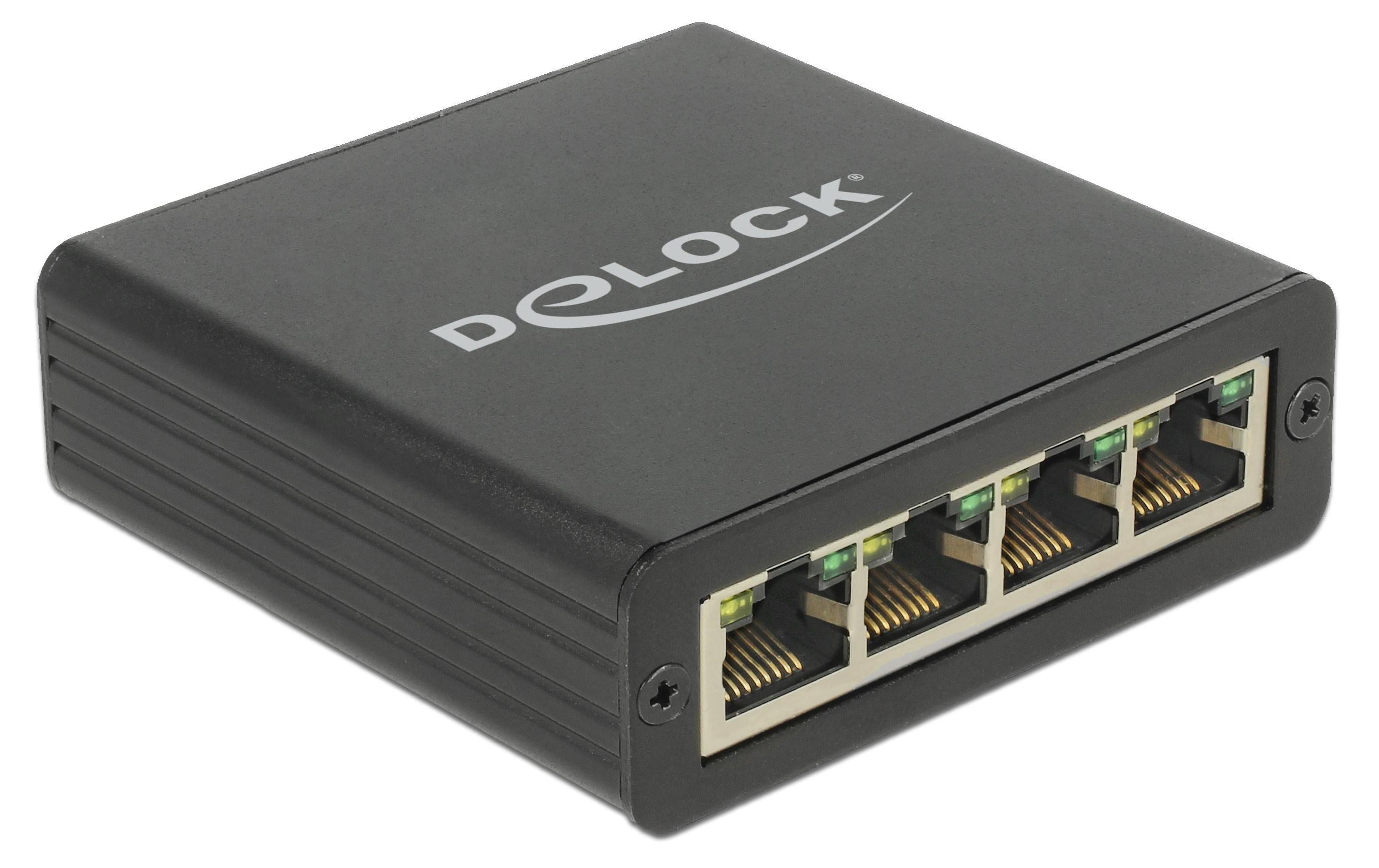 Delock: 4x Gigabit LAN zu USB3.0 Adapter