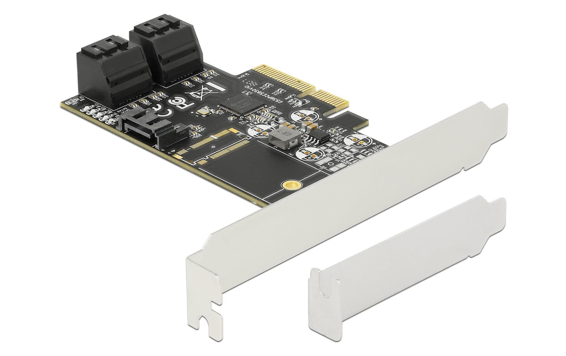 DeLock PCI-Express-x4 5Port SATA-Kontroller