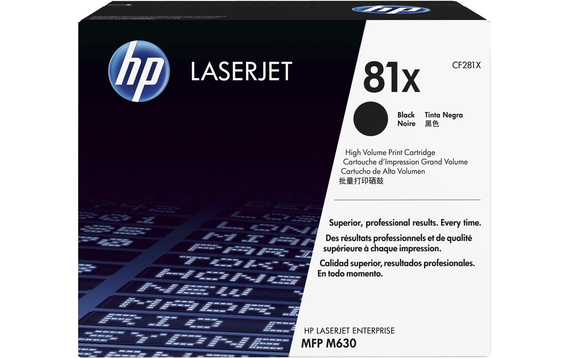 HP Toner 81X - Black (CF281X)