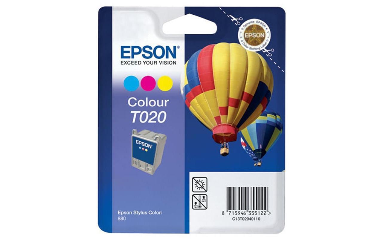 Tinte Epson T020401 farbig, 300 Seiten