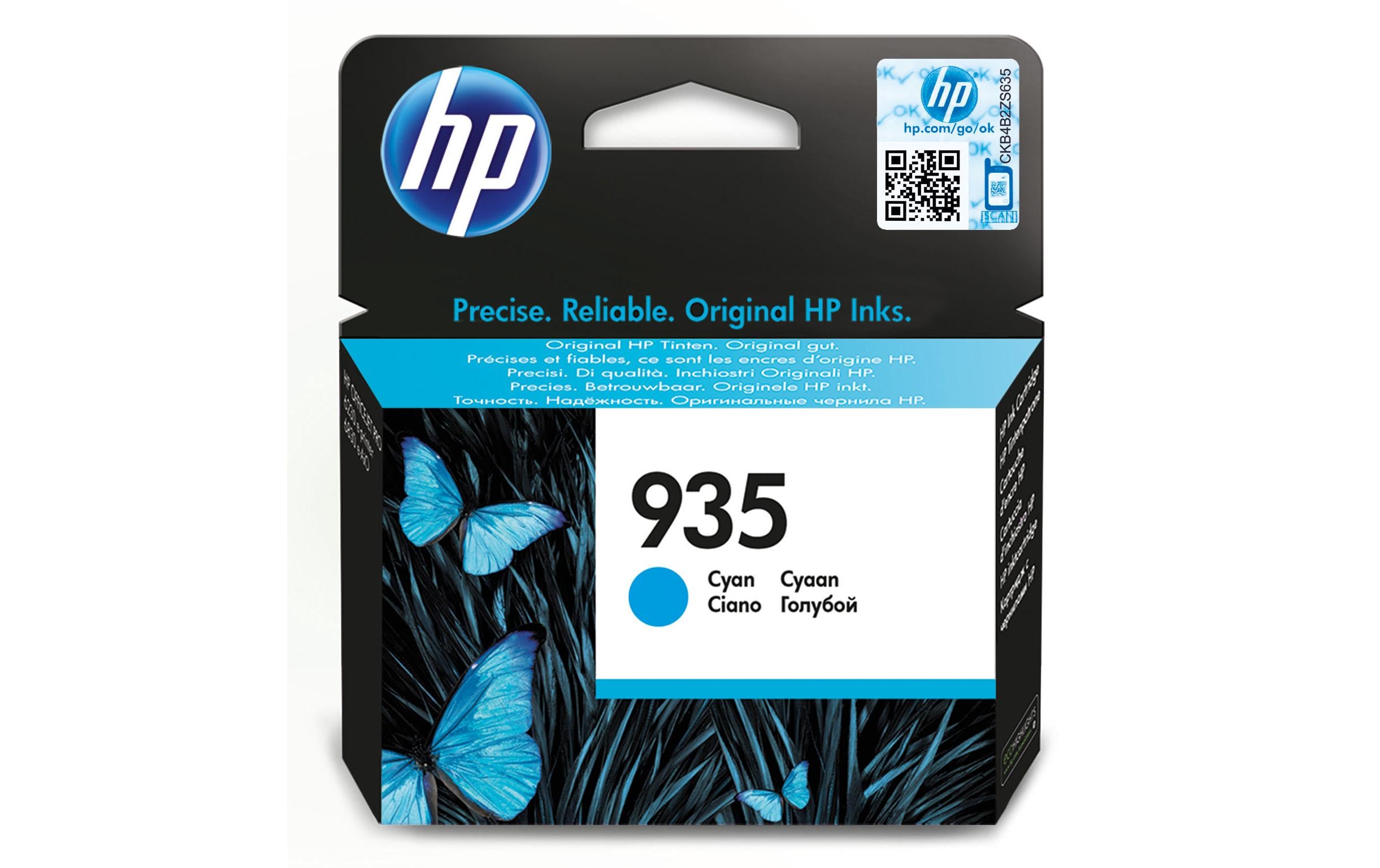 HP, Tinte Nr. 935 (C2P20AE) Cyan