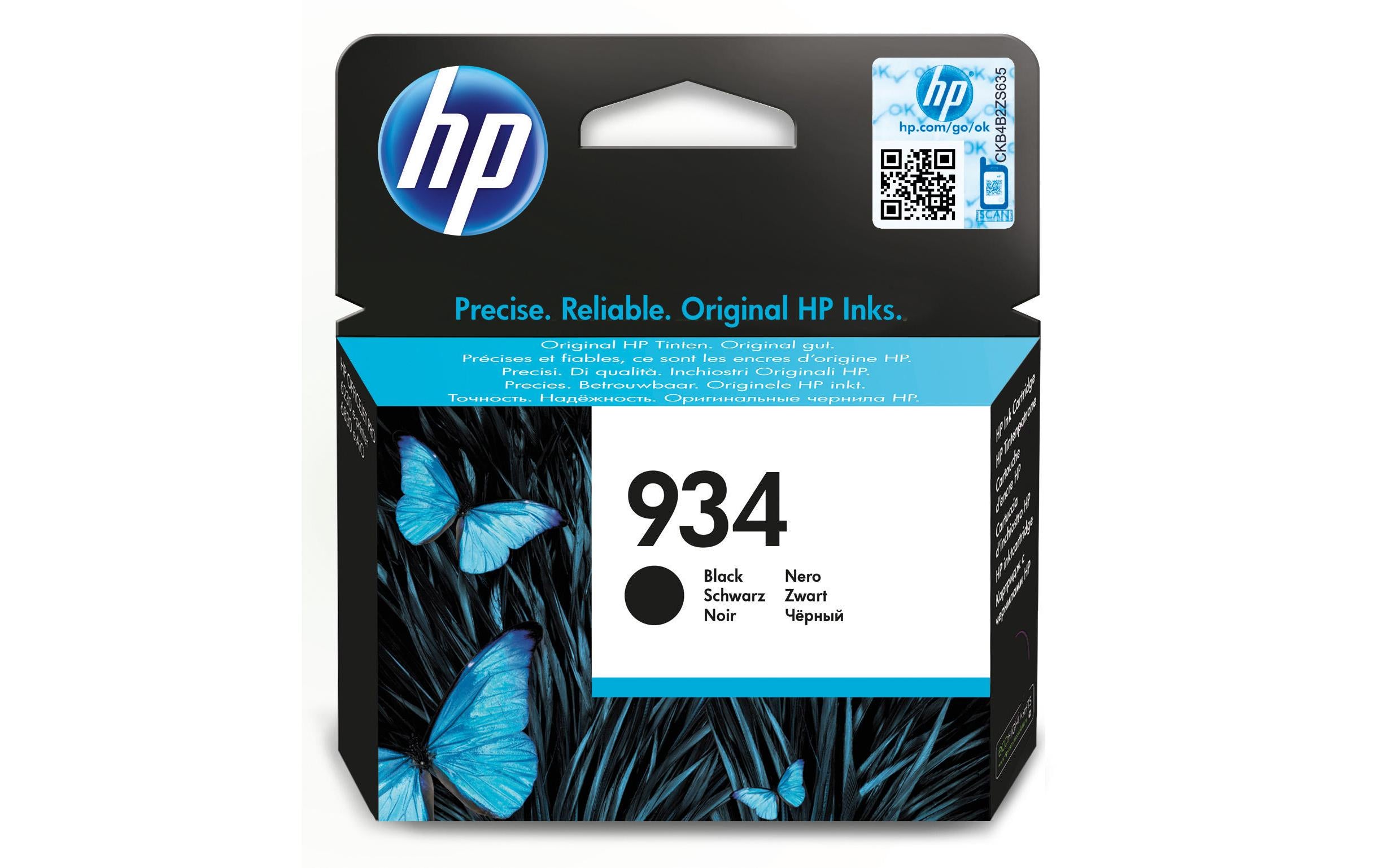 HP, Tinte Nr. 934 (C2P19AE) Black