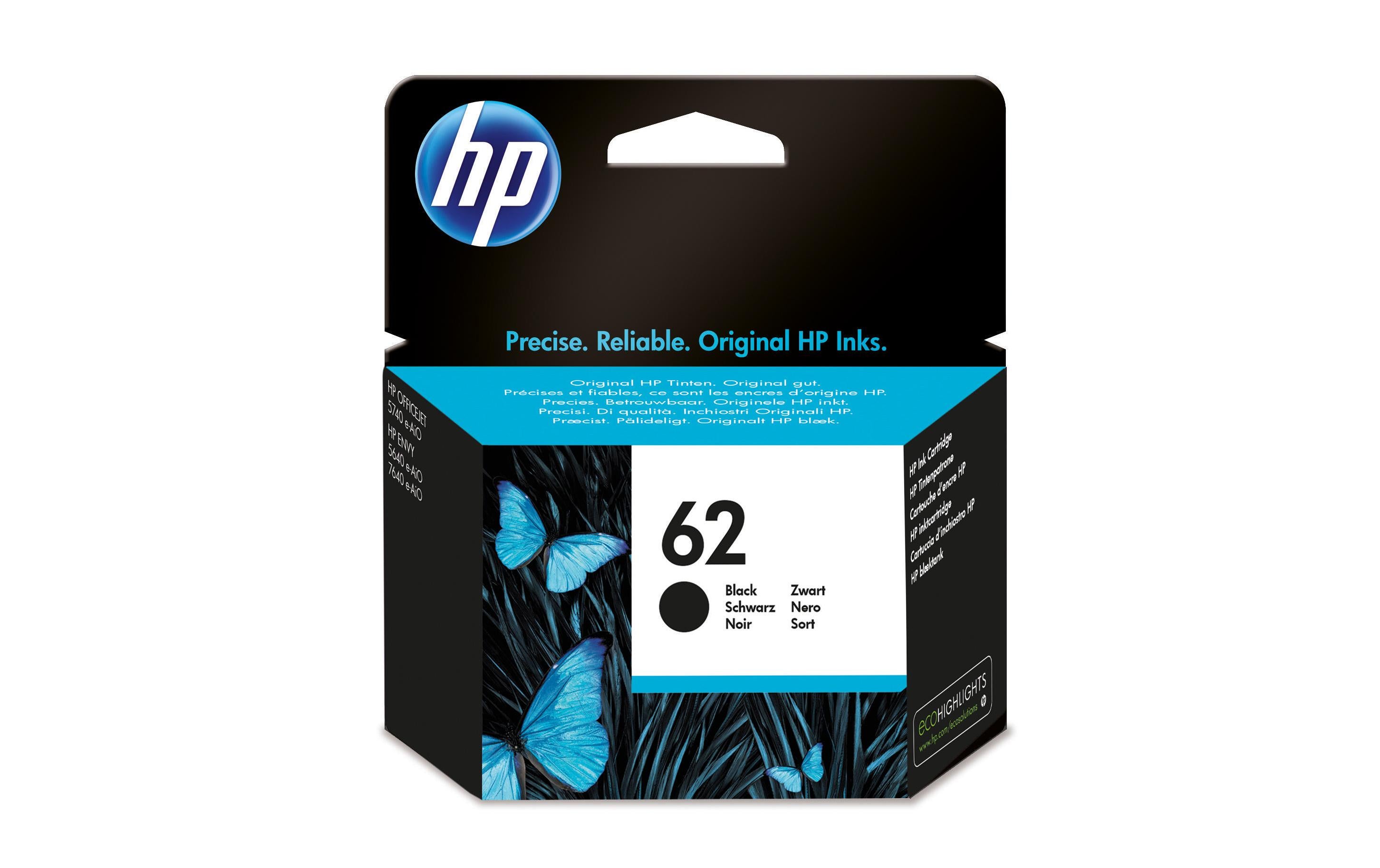 HP, Tinte Nr. 62 (C2P04AE) Black