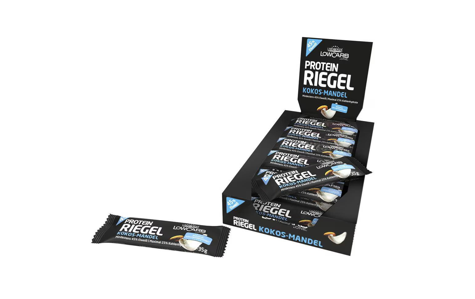Protein-Riegel Kokos-Mandel