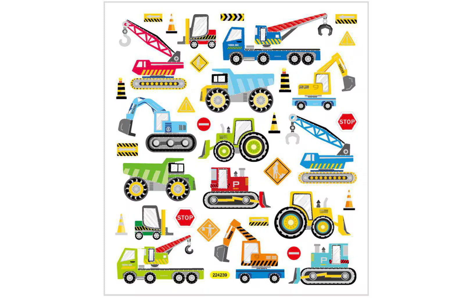 Creativ Company, Motivsticker Fahrzeuge, 1