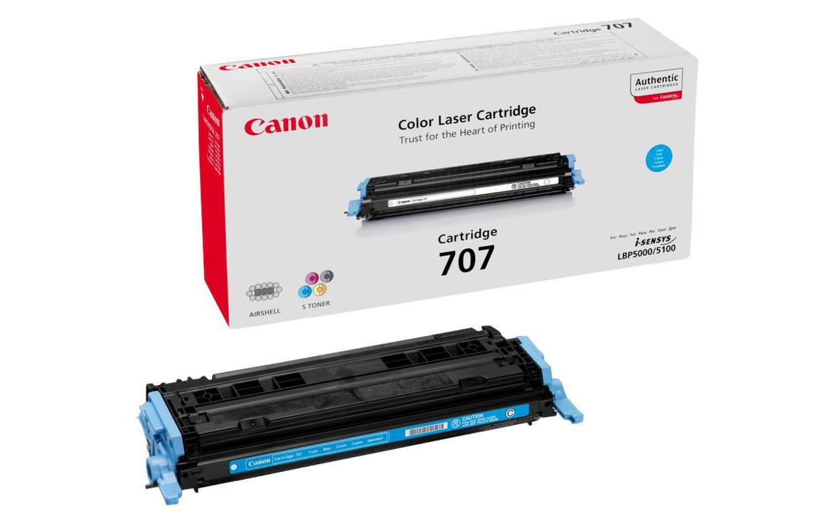 Tonermodul Canon CRG 707C, cyan