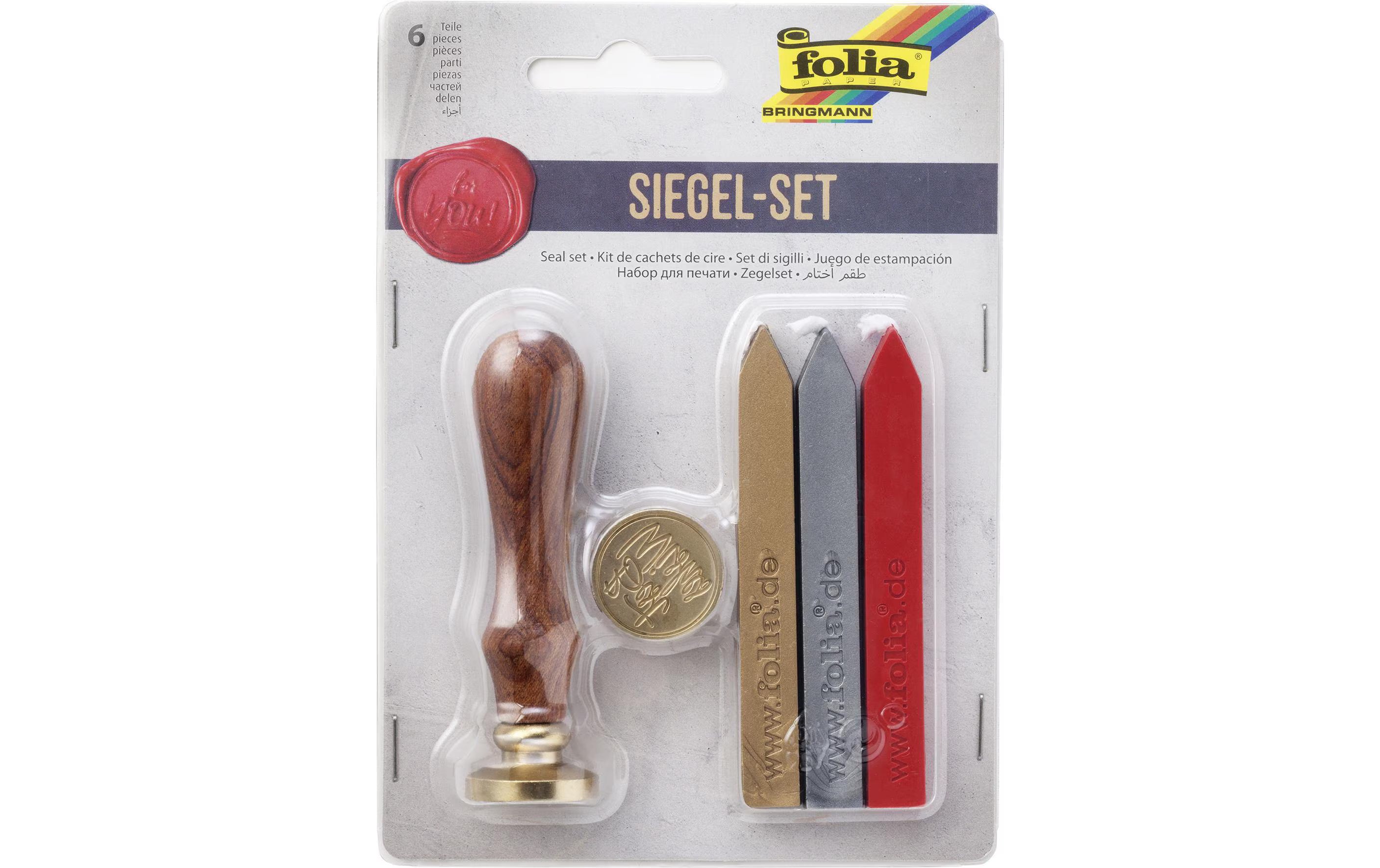 Folia Stempel mit Siegelwachs