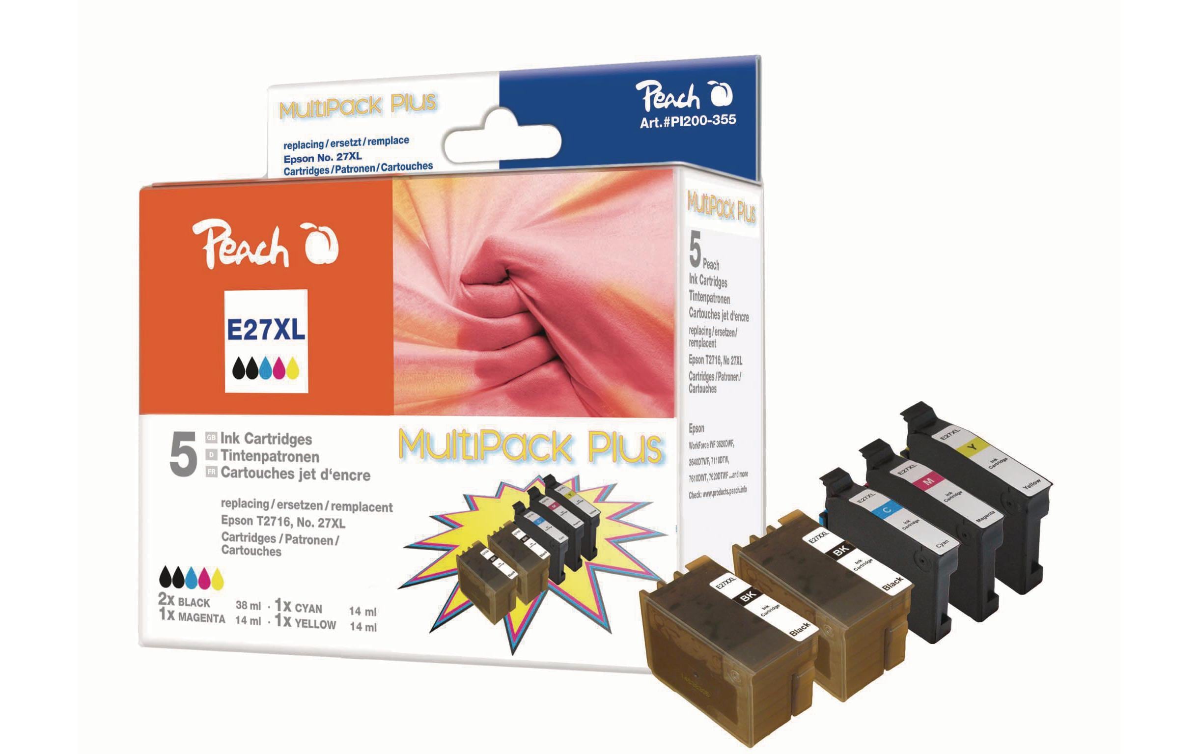 Peach Tinte Epson Combi Pack Plus T27