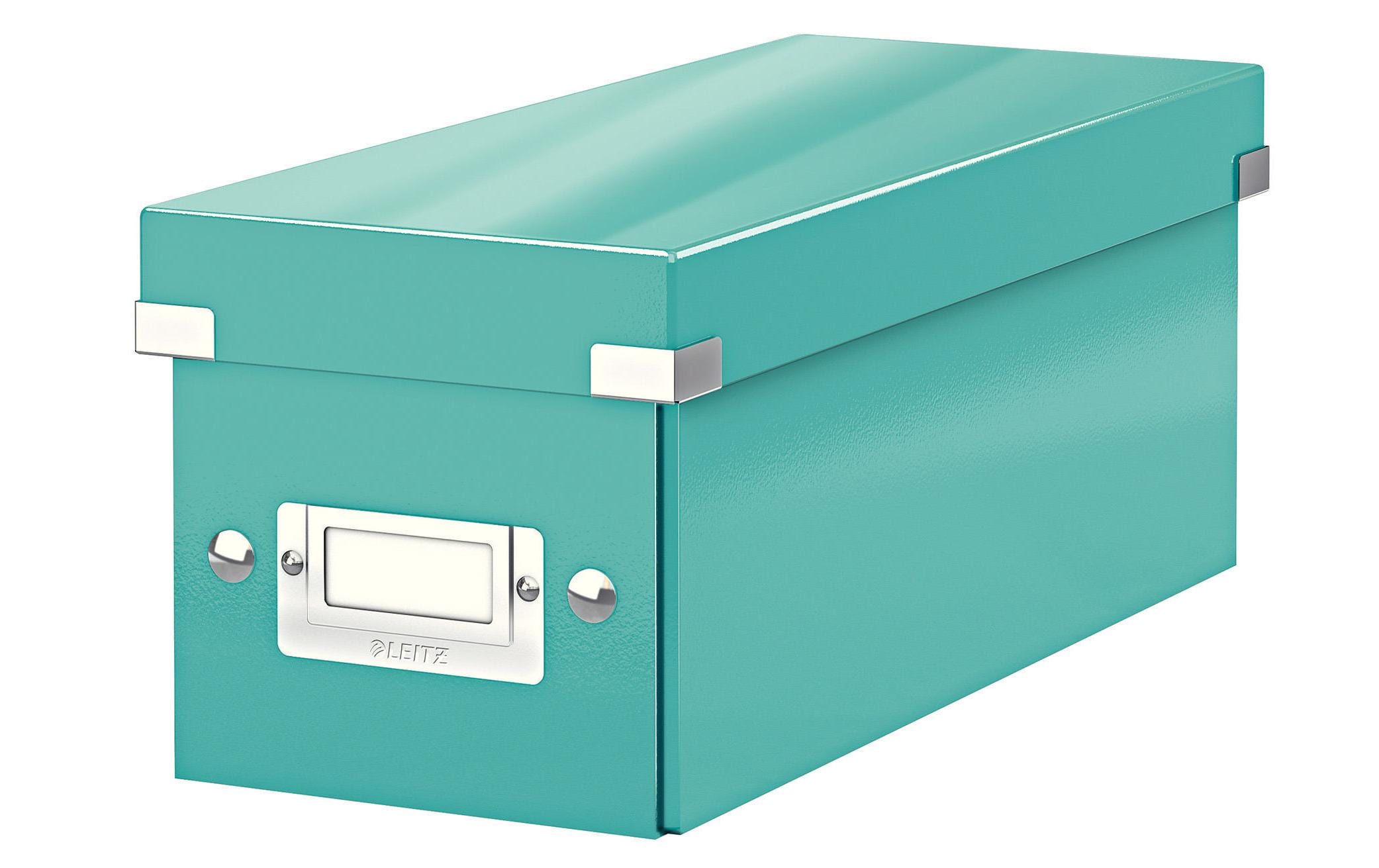 Leitz Aufbewahrungsbox CD eisblau