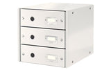 Leitz Schubladenbox mit 3 Schubladen
