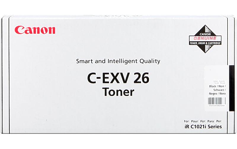 Tonermodul Canon C-EXV26 BK, schwarz
