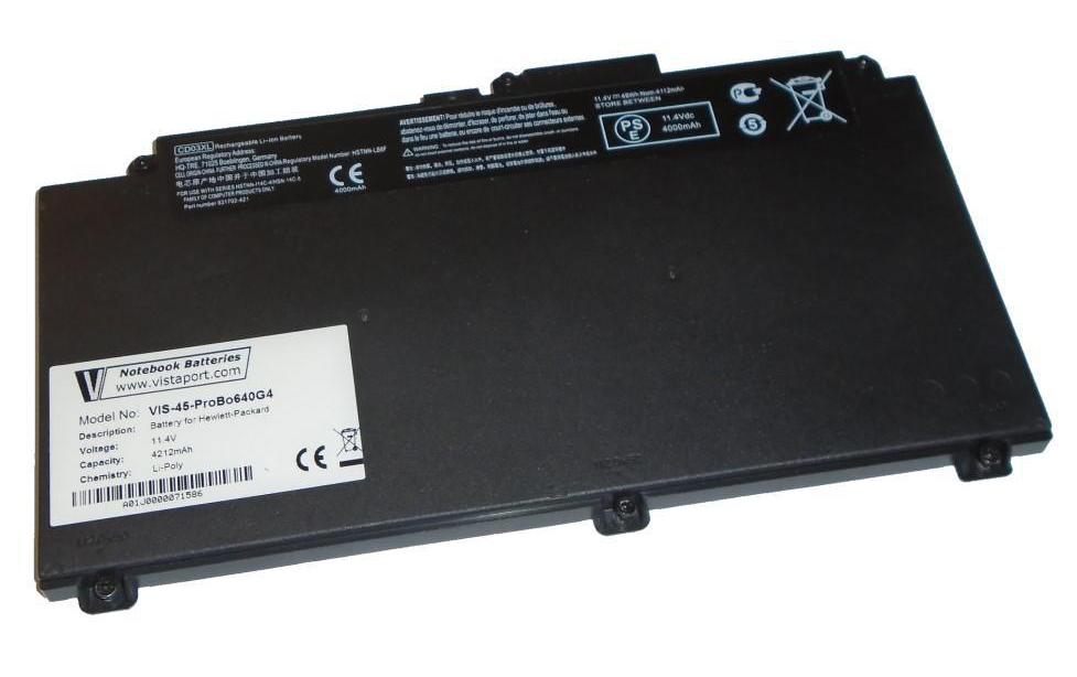 Vistaport Notebook Batteries für HP