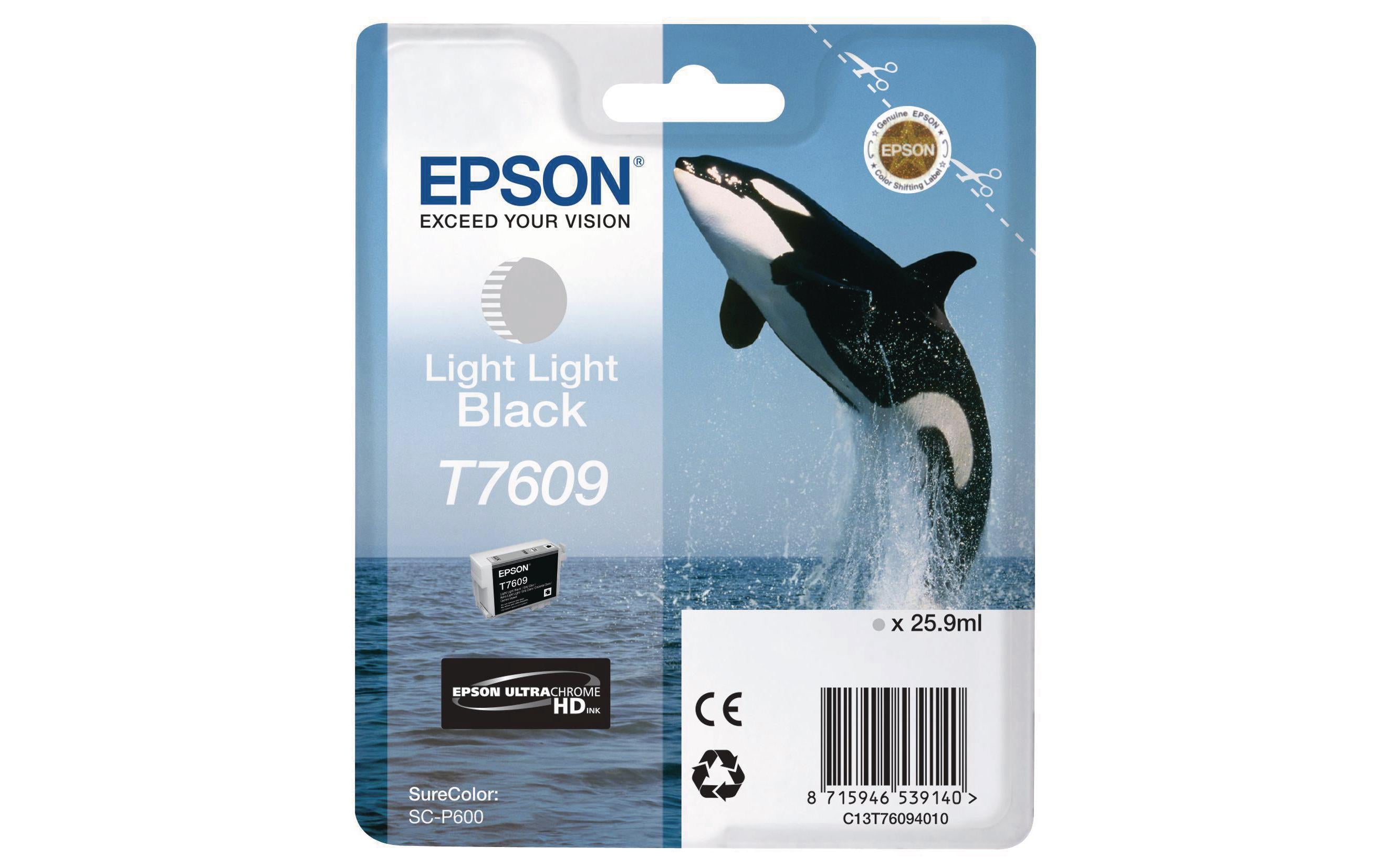 Tinte Epson T76094010, light light black