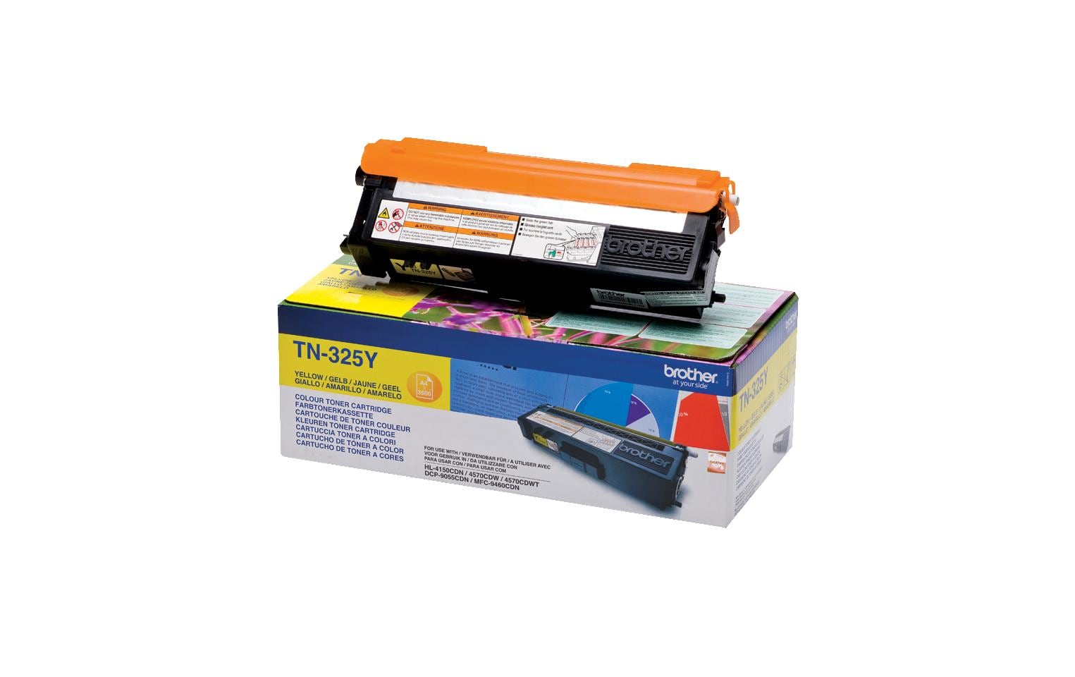 High Yield Toner yellow TN325Y zu Brother