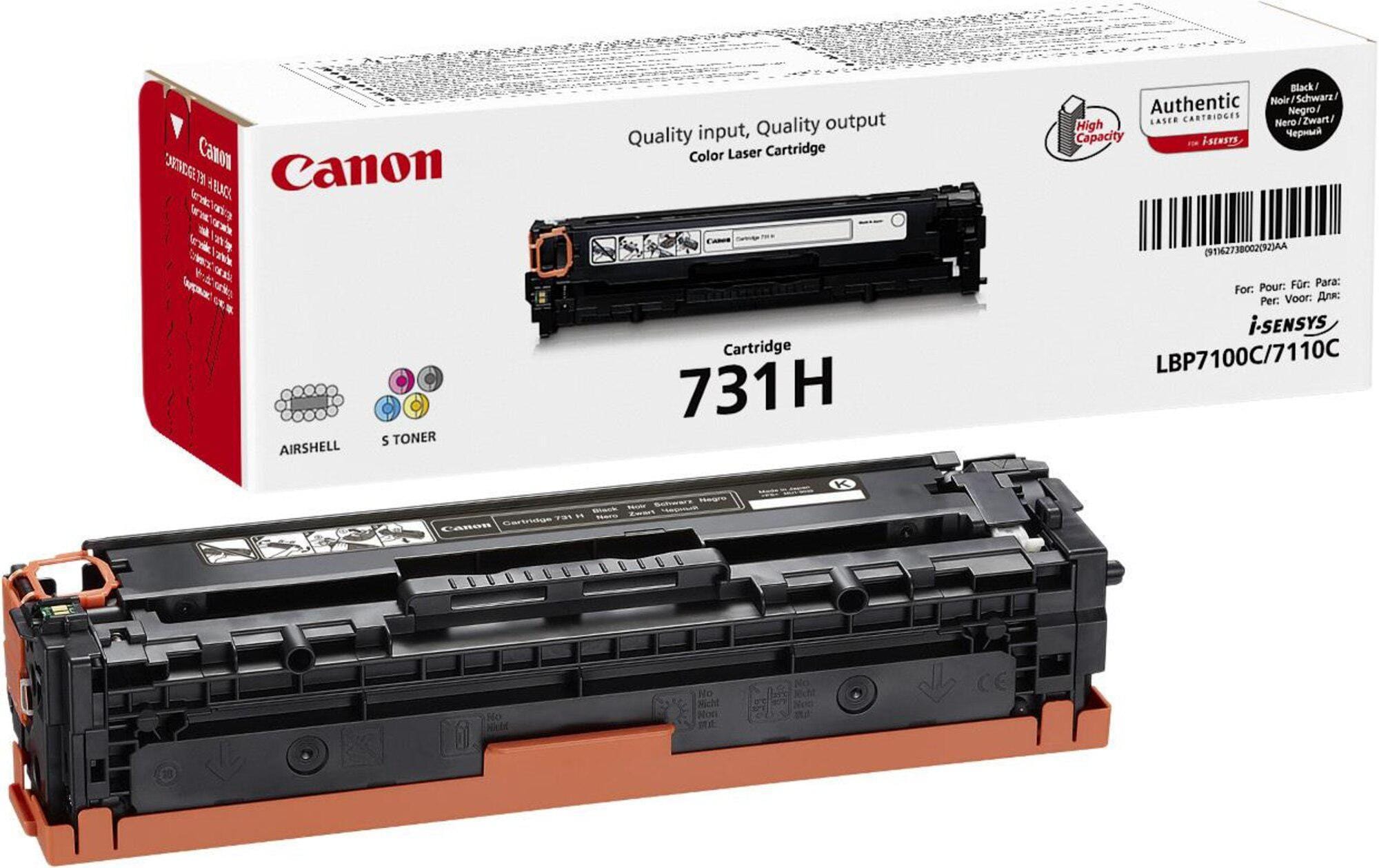 Toner 6273B002canon 731H, black