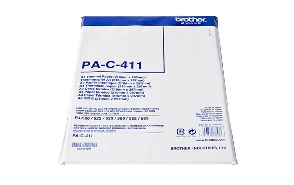 Brother A4 Thermopapier 100 Blatt, 73g/m2