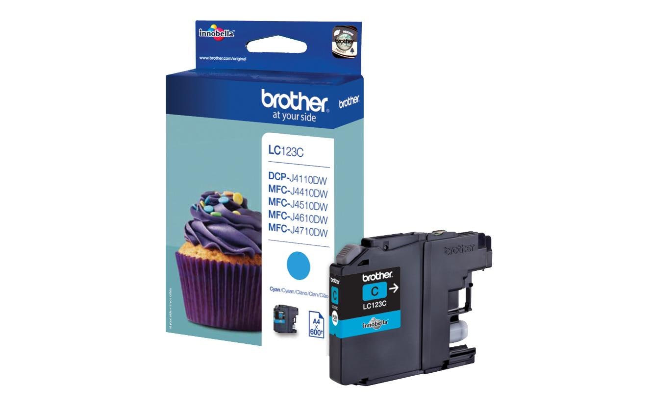 Tinte Brother LC-123C, cyan