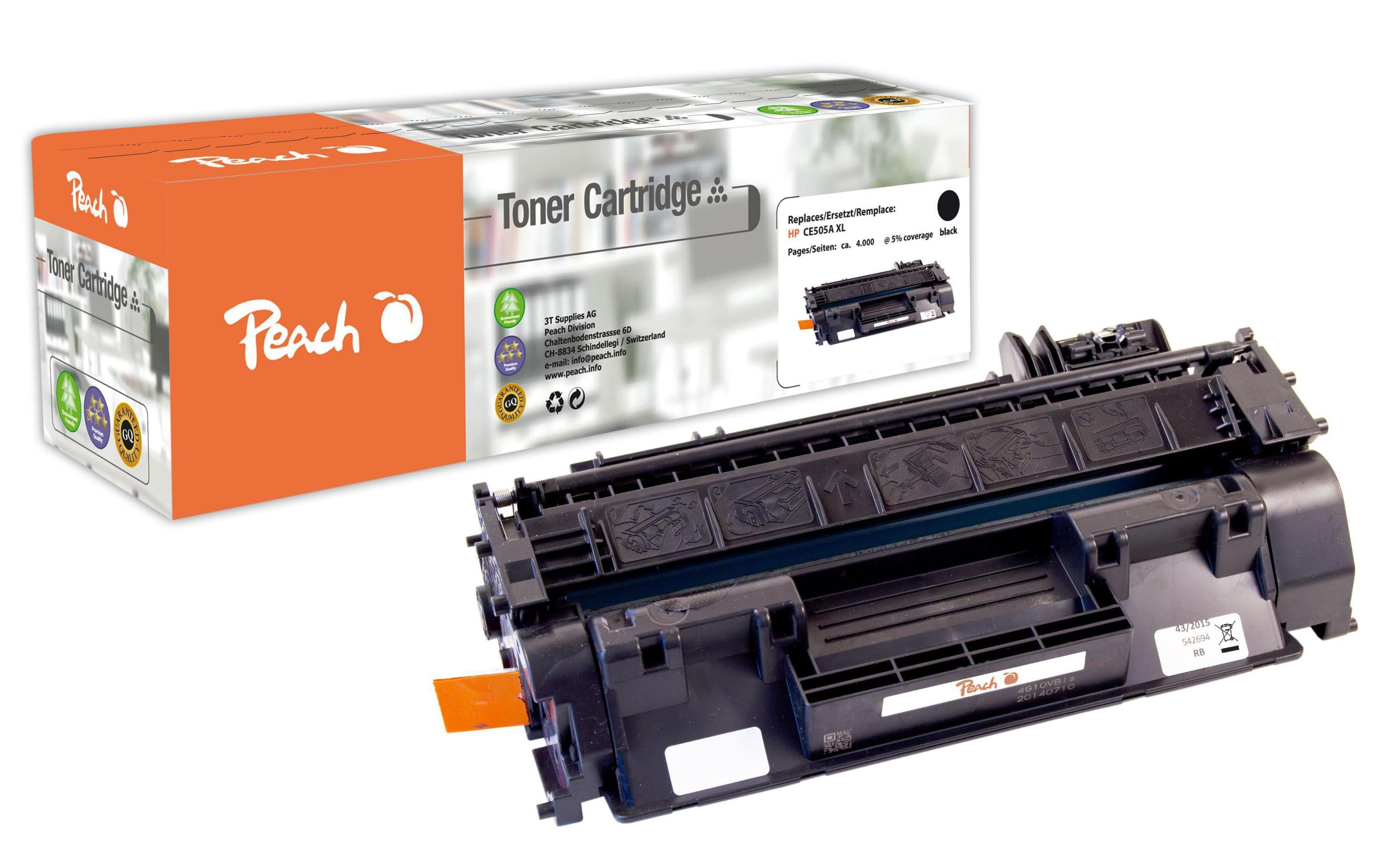 Peach Toner HP CE505A XL 05A