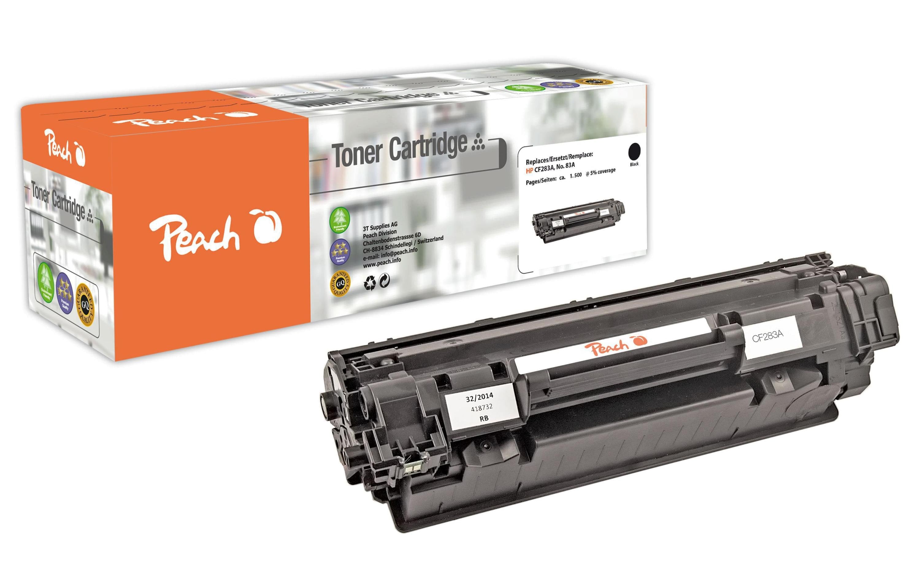 Peach Toner HP CF283A Nr. 83A black