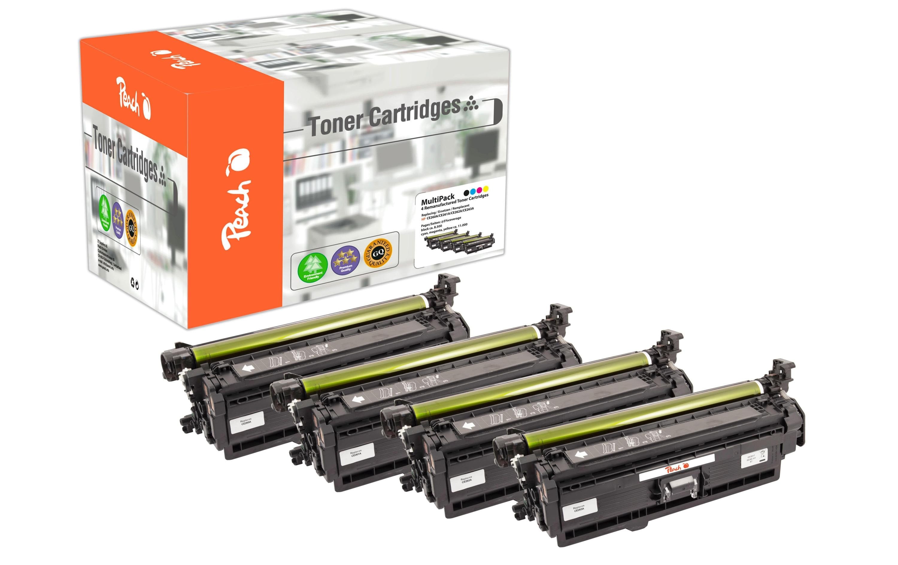 Peach Toner CE260-3A Nr. 348A Multipack