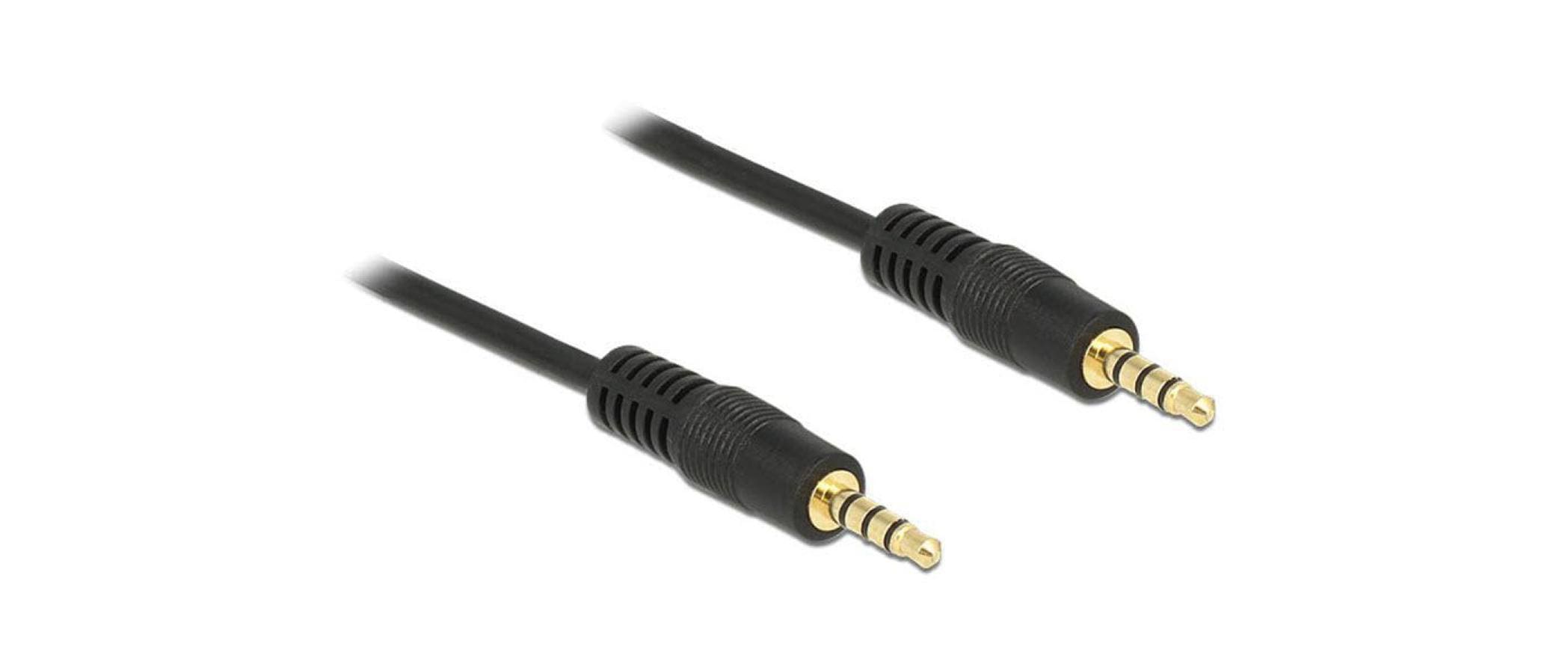 3.5mm Audio Klinkenkabell 4-Pol