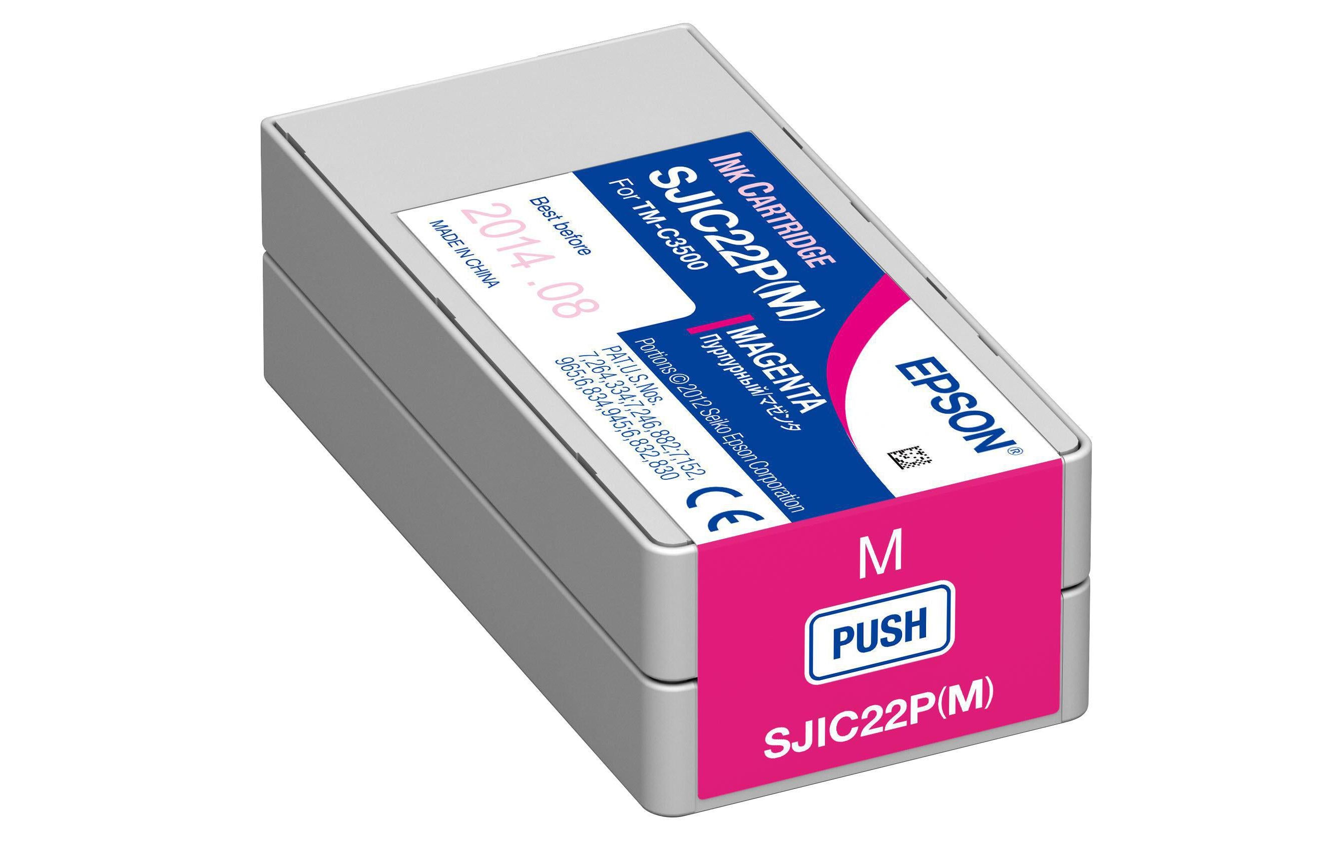 Epson Tintenpatrone SJIC22P magenta,