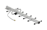 Delock LPWAN Yagi Antenne, 806-896Mhz,10dBi