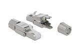 Delock RJ45 Stecker, Cat.6A, verschraubbar