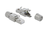 Delock RJ45 Stecker, Cat.6, verschraubbar