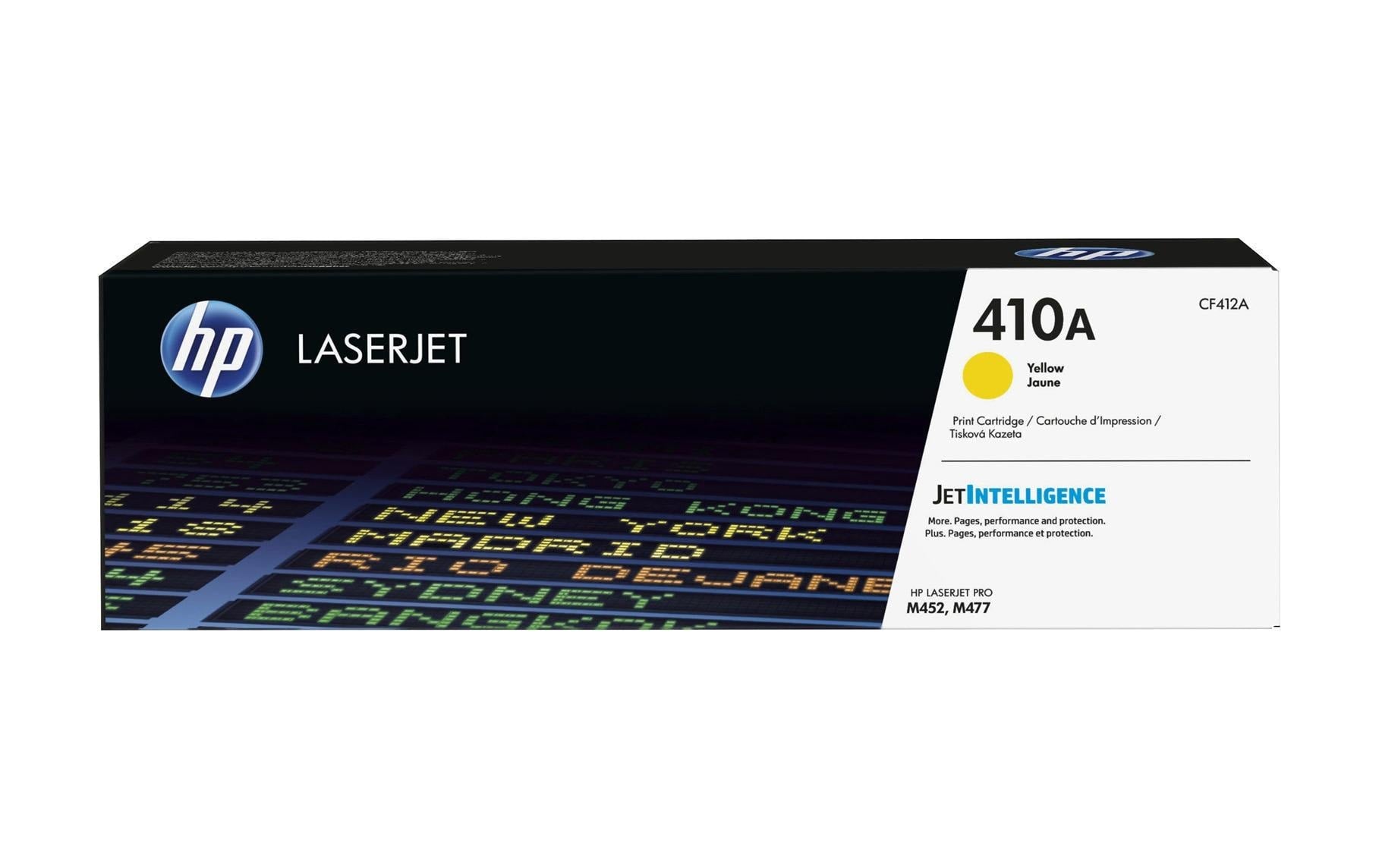 HP, Toner Nr. 410A (CF412A) Yellow