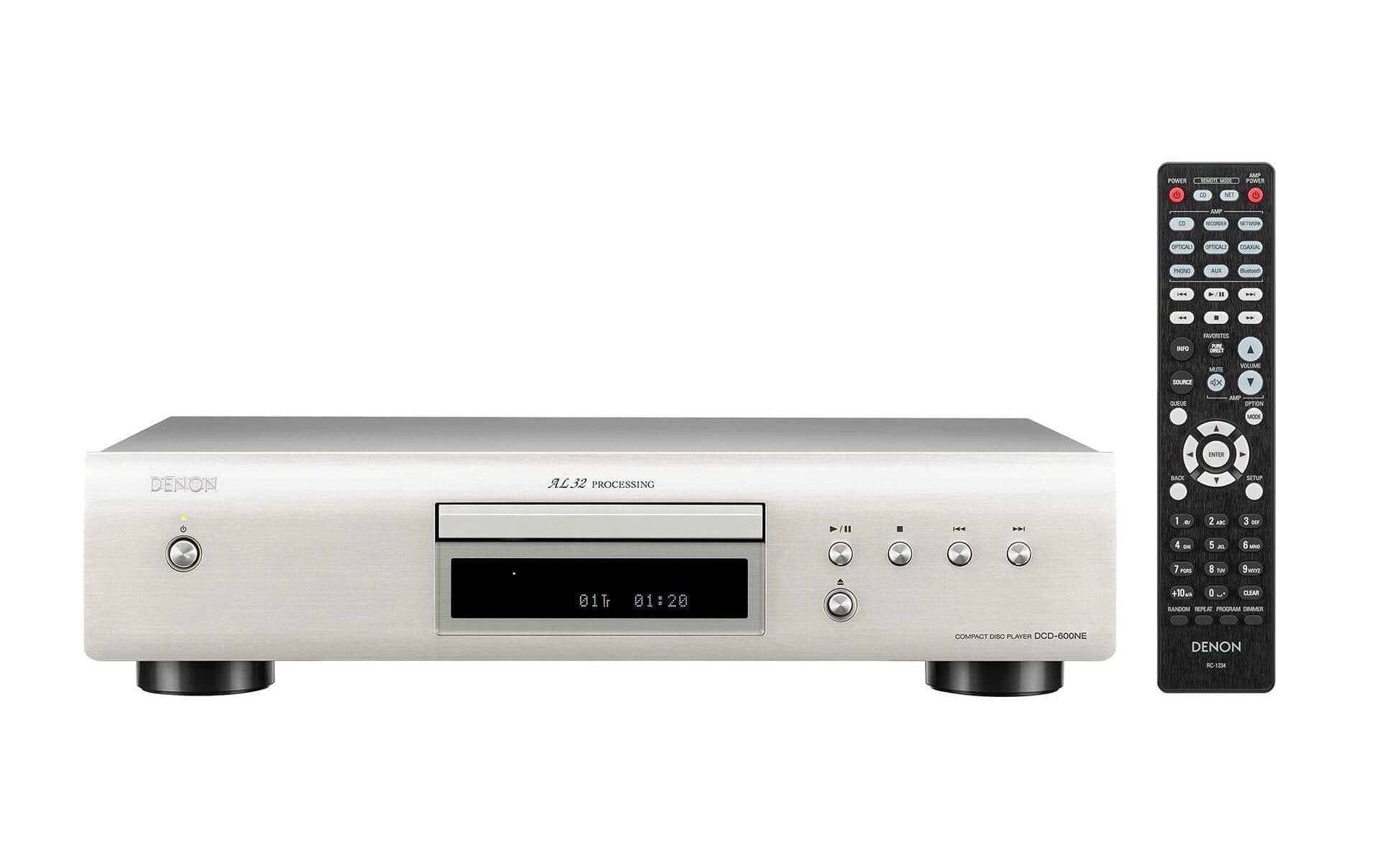Denon, CD-Player DCD-600NE Silber