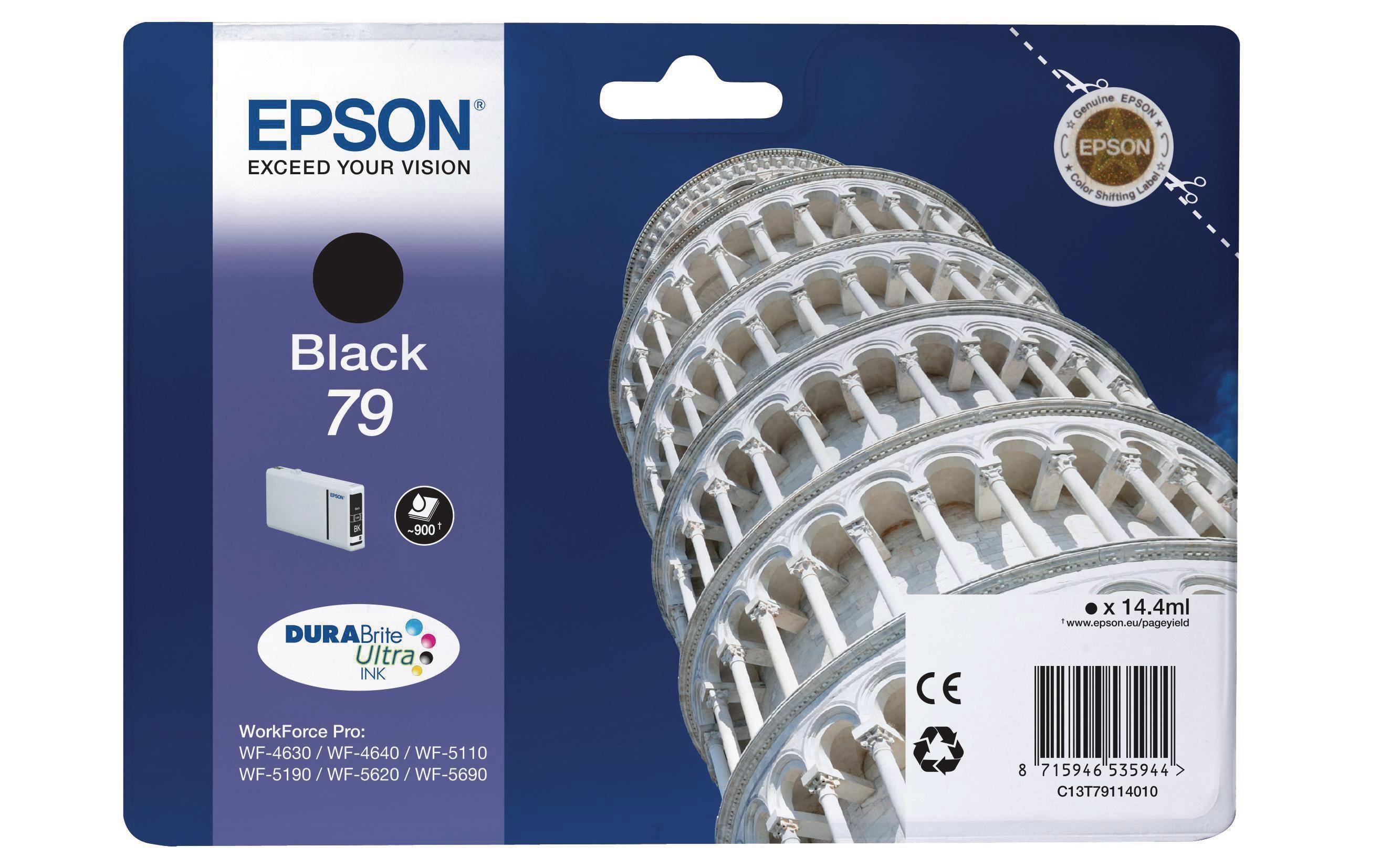 Tinte Epson T79114010 black, 14.4ml