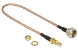 Delock F-Stecker- SMB Buchse Adapterkabel