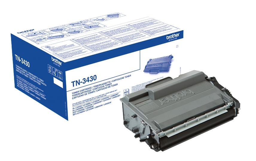 Toner Brother TN-3430, schwarz