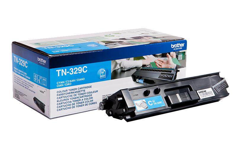 Toner zu Brother TN329C, 6000 Seiten