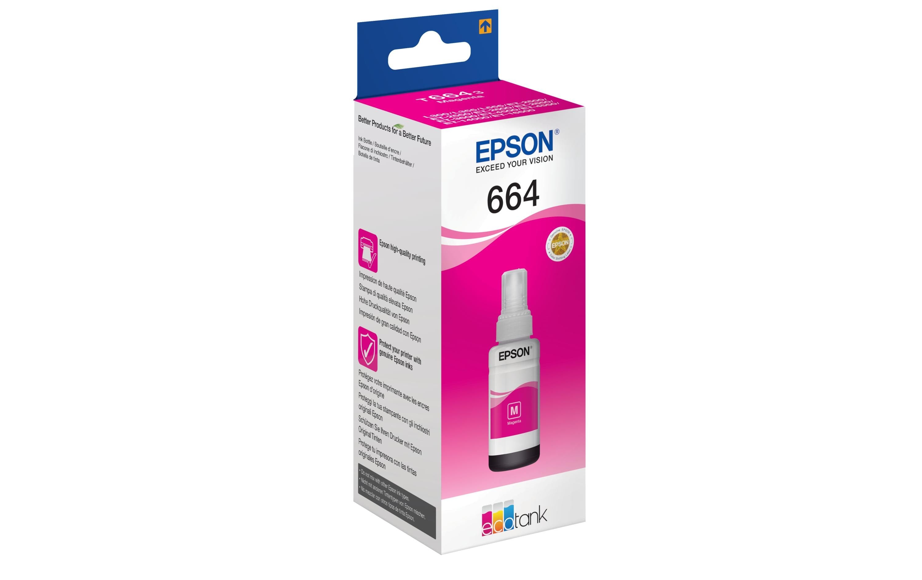 Tinte Epson C13T664340 magenta, 70ml
