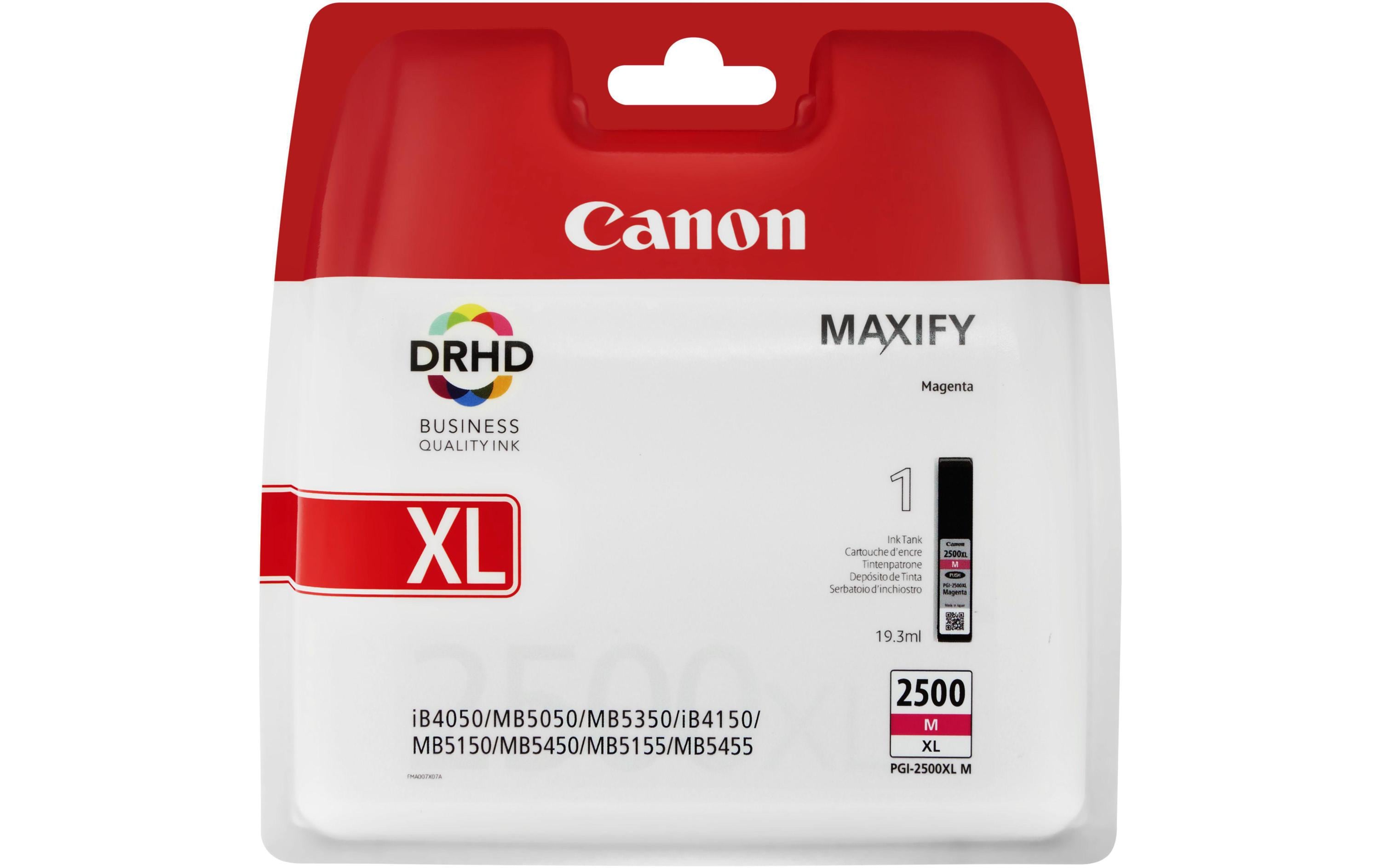 Tinte Canon PGI-2500XL M magenta 19.3ml