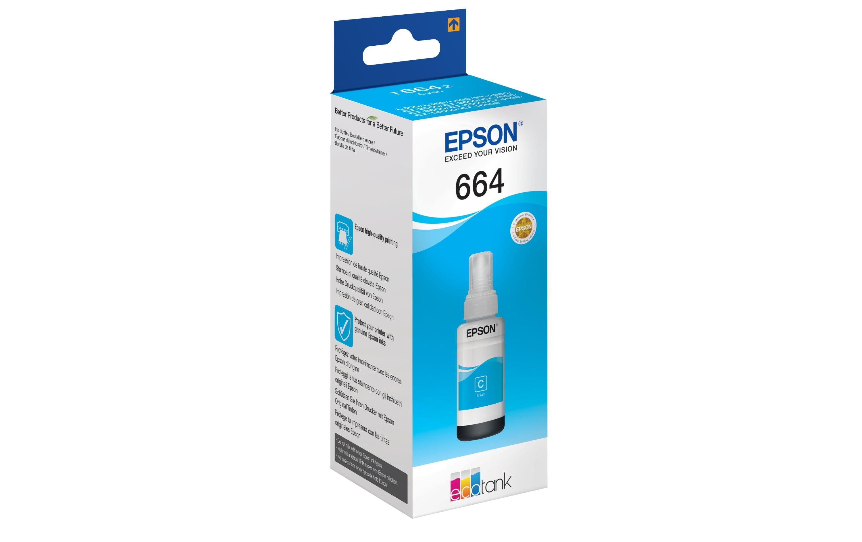 Tinte Epson C13T664240 cyan, 70ml