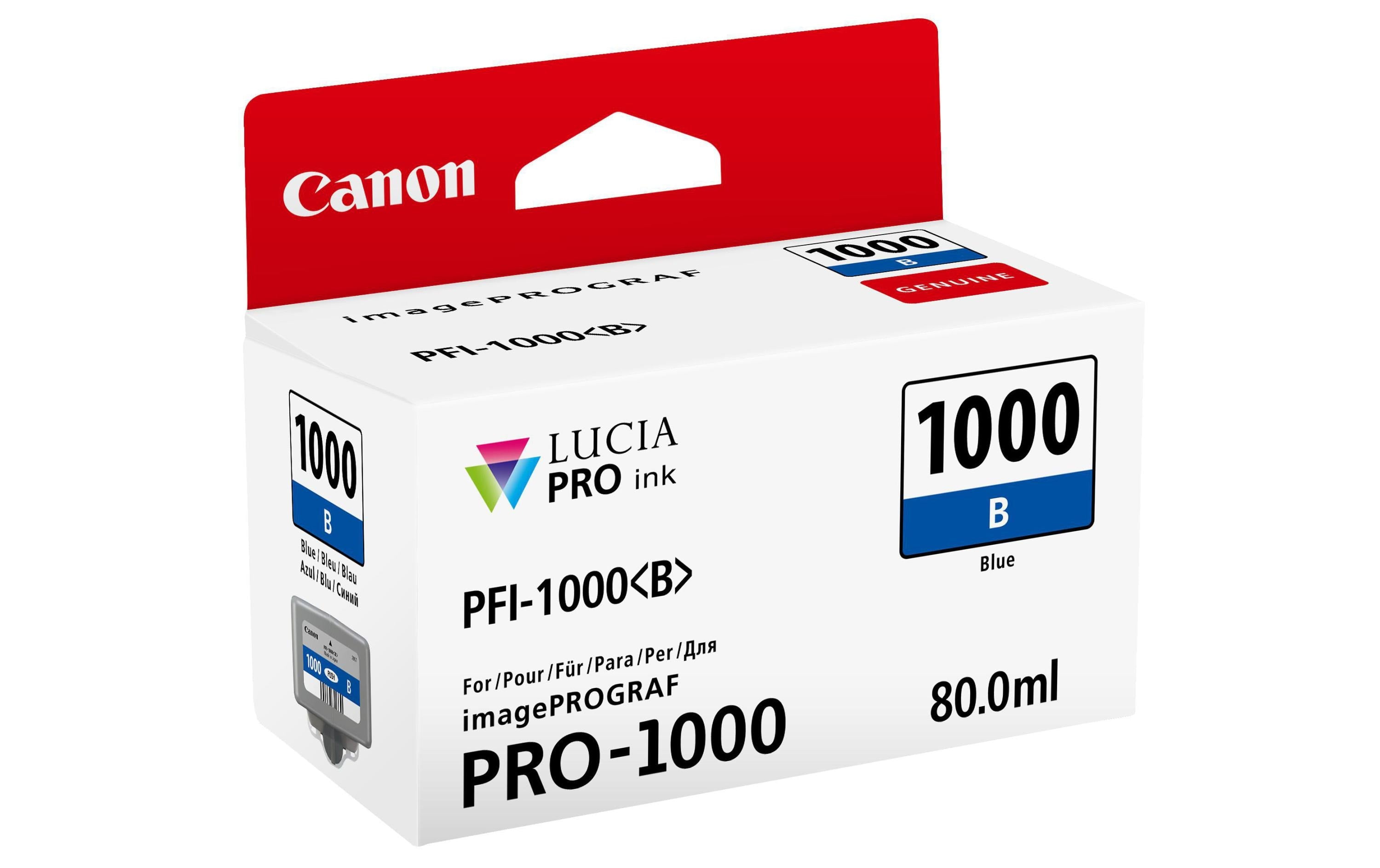 Tinte Canon PFI-1000B blue