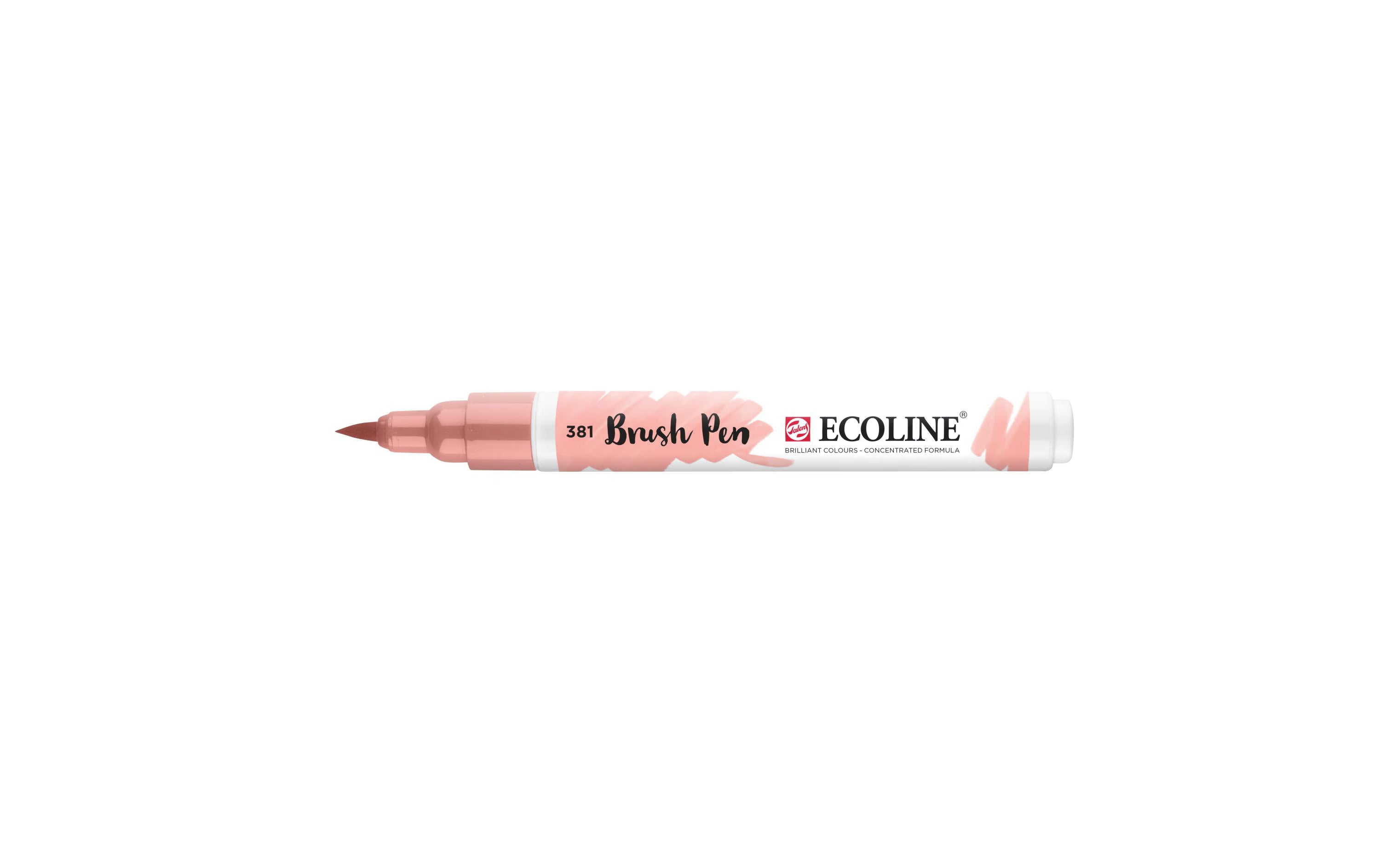 Talens Brushpen Ecoline Pastellrot