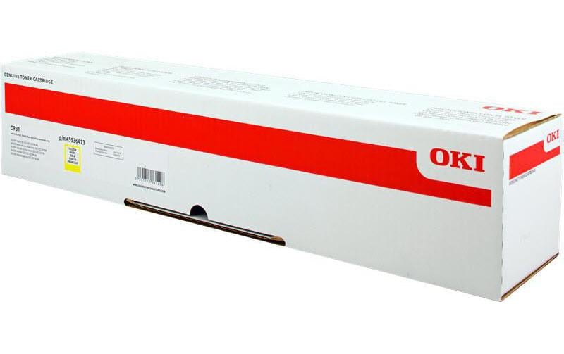 Toner zu OKI C931 yellow, 45536413